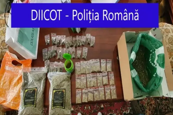 FOTO/ Traficant de droguri de risc din Suceava, reținut de polițiști