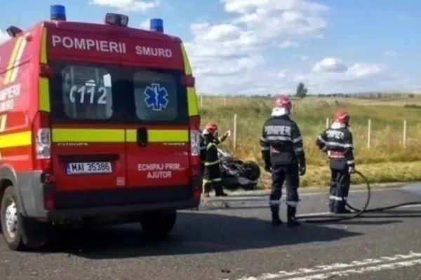 Accident grav, în Olt. O fetiță de 9 luni a murit, după ce tatăl ei nu a acordat prioritate