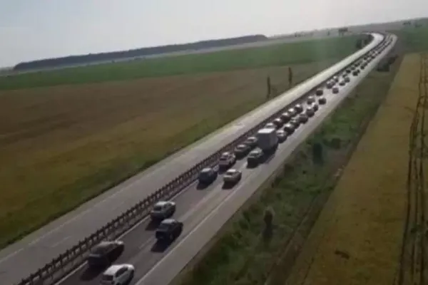 Aglomerație mare pe Autostrada Soarelui în cel mai aglomerat weekend pe litoralul românesc - Accidente în lanț