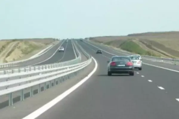 Accident mortal pe autostradă - Un autoturism a intrat pe contrasens