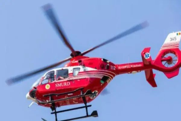 Accident violent în Prahova. Un copil în vârstă de 14 ani şi o tânără de 27 de ani, răniți grav