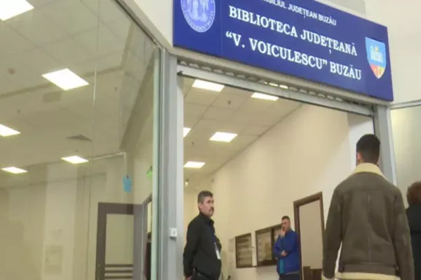 Focar de COVID-19 la Biblioteca Județeană "Vasile Voiculescu" din Buzău: trei persoane, confirmate pozitiv
