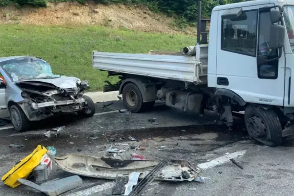 FOTO | Accident mortal pe centura Vâlcele - Apahida! O persoană şi-a pierdut viaţa