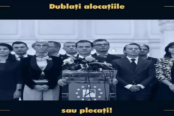 Marcel Ciolacu, mesaj DUR pentru Guvernul Orban:  "Nu dublați alocațiile, vă măturăm guvernarea!"