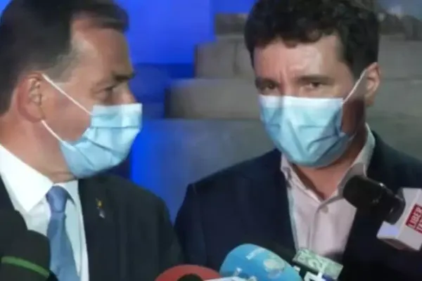Ludovic Orban și Nicușor Dan, prima conferință comună după victoria în București: Am reușit împreună