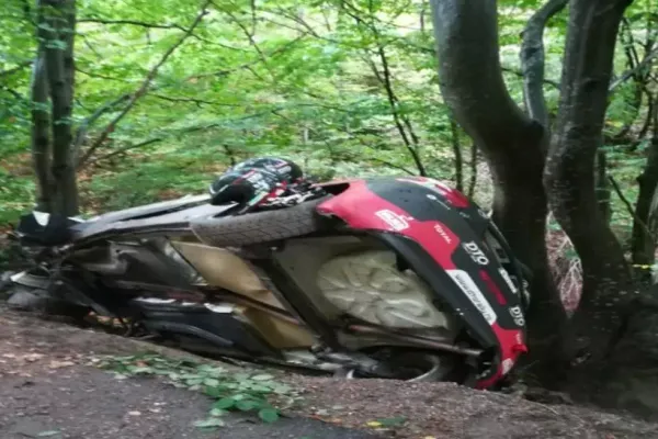 Accident la Transilvania Rally: pilot rănit, dus de urgență la spital