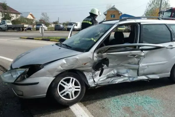 FOTO/ VIDEO Accident rutier în județul Slatina. Mai multe persoane rănite