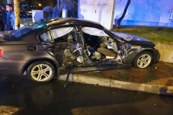 FOTO/VIDEO VIDEO. Patru răniți, într-un accident VIOLENT petrecut noaptea trecută, în Slatina
