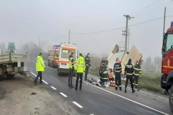 Accident mortal pe E 85, în județul Neamț