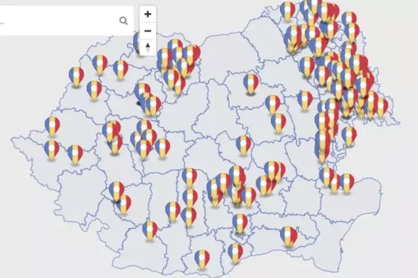 Guvernul a lansat HARTA interactivă „România sprijină Republica Moldova”