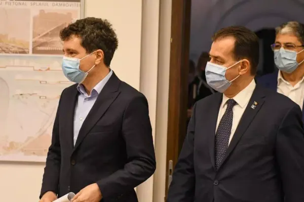 Orban, alături de Nicușor Dan și miniștrii Violeta Alexandru și Florin Cîțu: ”Vor fi alegeri decisive pentru România. NU mai lăsați PSD la butoane!”
