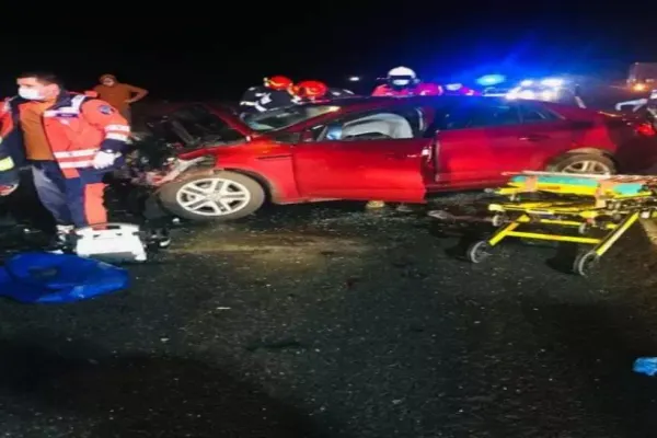 Grav accident de circulație în județul Iași, soldat cu doi morți și un rănit