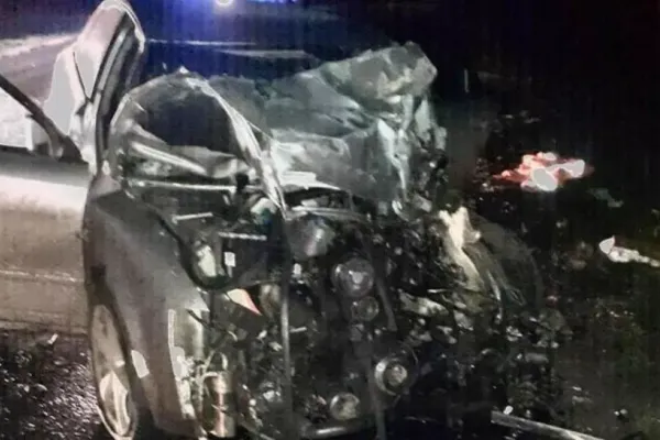 Accident grav, în jud. Timiș: un mort, după un impact nimicitor cu un utilaj de deszăpezire