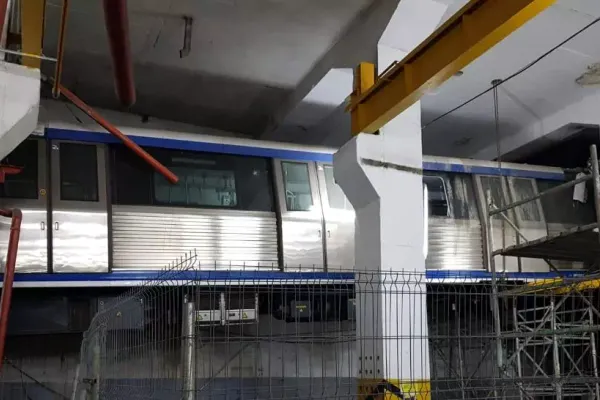 FOTO| Cum arată Metroul Zburător din stația Berceni, la doi ani de la Accident