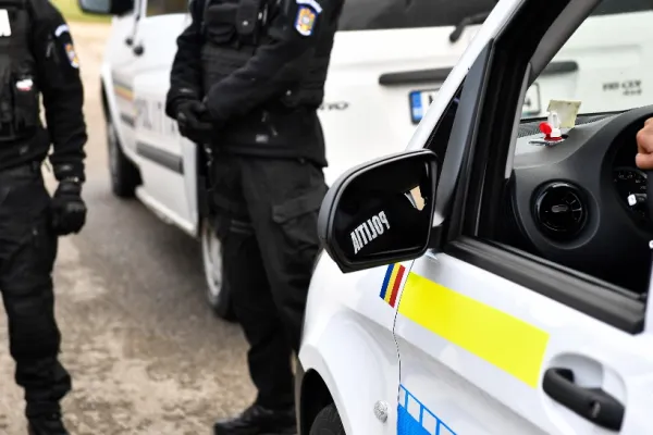 Polițiștii au protestat la Timișoara. Ce i-a determinat să iasă în stradă