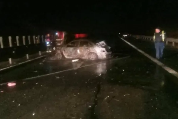 Accident extrem de grav pe A1: un copil de 3 ani și un bărbat de 45 de ani au MURIT - Cinci persoane rănite FOTO