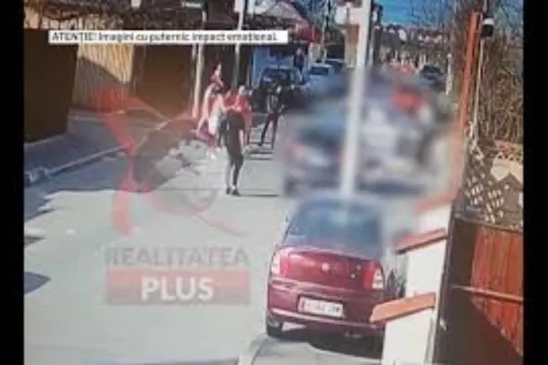 Realitatea PLUS - Imagini în EXCLUSIVITATE de la momentul teribilului accident în care au murit două fetițe