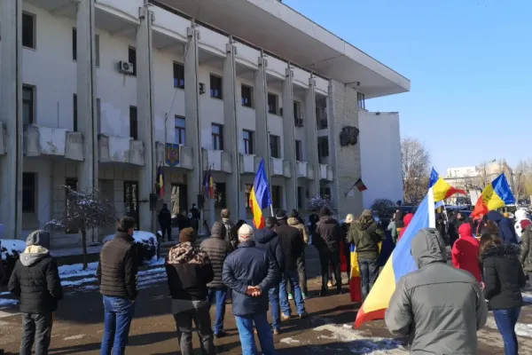 Protest față de vânzarea Portului Constanța: AUR și PSD se opun vânzării acțiunilor companiilor de stat