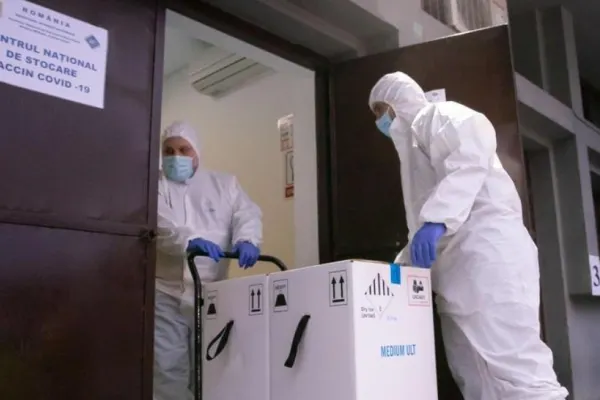 Transportul de vaccin Pfizer întârzie, cursa aeriană din Germania a fost anulată din cauza viscolului