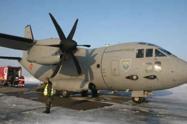 Misiune umanitară a Forţelor Aeriene. 2 pacienţi în stare gravă, transportaţi în Germania