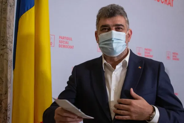 Marcel Ciolacu a explicat gestul lui Daniel Ghiță la protestele anti-restricții: Are adeverință medicală care spune că poate să meargă fără mască