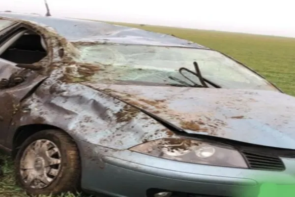 Accident MORTAL la ieșirea din Slobozia - Nu a mai putut fi salvat după ce s-a răsturnat cu mașina