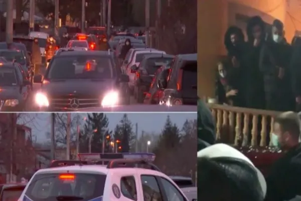 Priveghi spart de polițiști, la Chitila. S-au dat AMENZI usturătoare