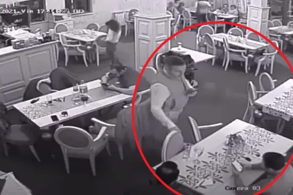 VIDEO - Scandal-monstru, într-un restaurant, între doi politicieni