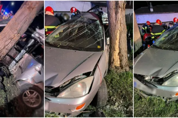 Un tânăr de 18 ani a murit și alți trei sunt grav răniți după un accident rutier