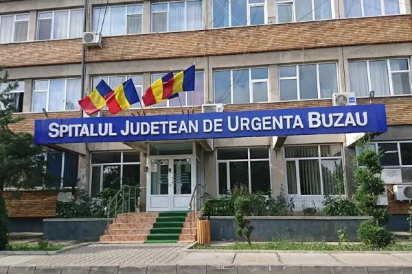 Focare de Covid-19 în 2 secții ale Spitalului Județean de Urgență Buzău