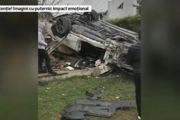 Accident VIOLENT în Suceava, provocat de un șofer beat. Ce au descoperit polițiștii în mașină