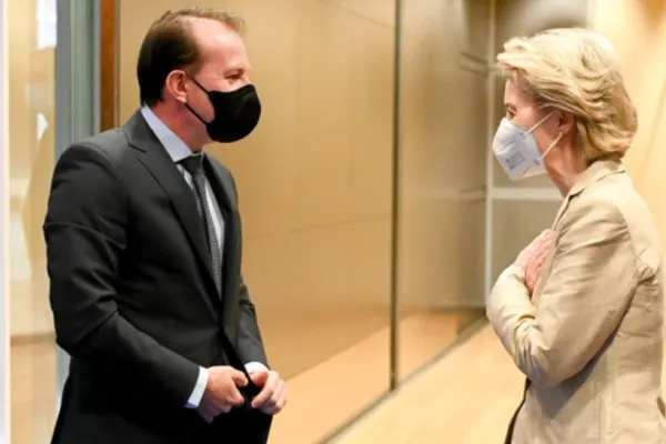 Ursula von der Leyen, prima reacție după întâlnirea cu Florin Cîțu pentru negocierile PNRR la Bruxelles
