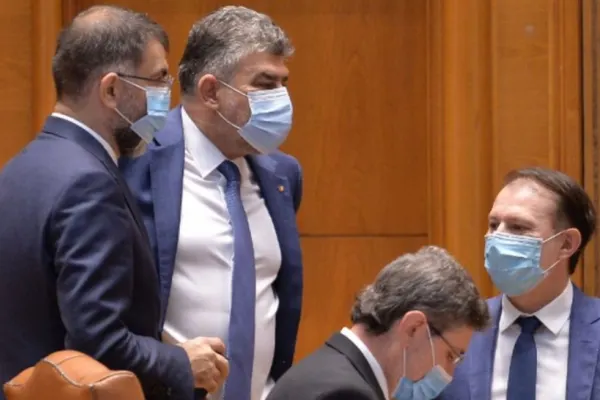 Sondaj INSOMAR: Românii și-ar dori o alianță de guvernare PNL-PSD. AUR, a treia forță politică