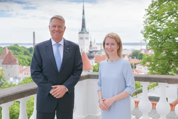 Klaus Iohannis, întâlnire cu prim-ministrul Republicii Estonia, Kaja Kallas