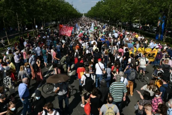 VIDEO Proteste la Budapesta față de planul de deschidere a unui campus universitar chinez
