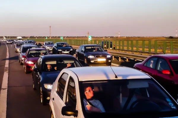Trafic îngreunat pe Autostrada Soarelui, pe sensul spre Bucureșți, în urma unui accident