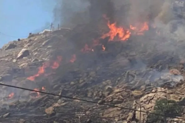 Incendiu pe Insula Mykonos din Grecia: Elena Udrea și Adrian Alexandrov erau în apropiere