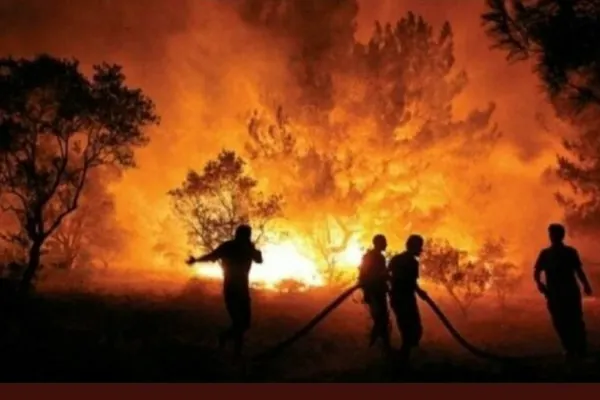 Prăpăd în Grecia: incendiile și grindina au devastat mai multe stațiuni - Temperaturi record și în Italia
