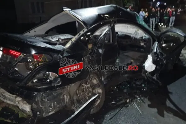 Accident grav, în jud. Maramureș: 2 morți și 2 răniți, după impactul violent dintre două BMW-uri. Depășire extremă
