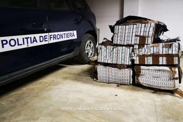 Focuri de armă la frontiera cu Ucraina! Contrabandiștii de țigări, în vizorul polițiștilor de frontieră