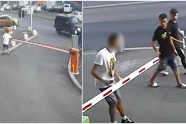 VIDEO. Barierele parcărilor cu plată din Sectorul 4, distruse de pietoni, bicicliști și șoferi