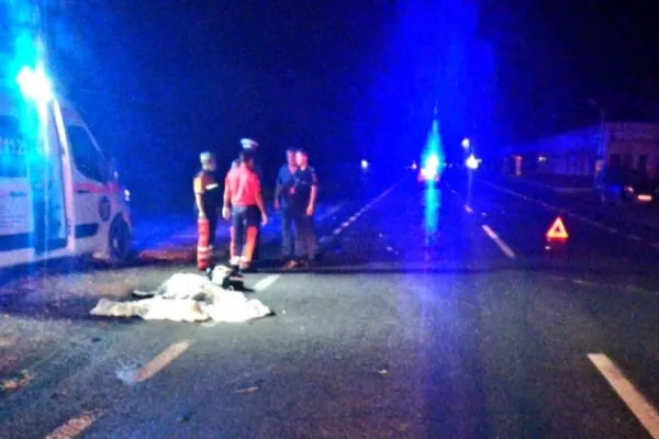 Accident CUMPLIT, în Ialomița. Pieton SPULBERAT de un șofer băut. Vinovatul a fugit de la locul faptei