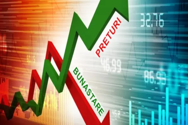 Analiza pesimistă pentru 2022: creșterea economică încetinește și se va baza pe CONSUM, INFLAȚIE și INSOLVENȚE