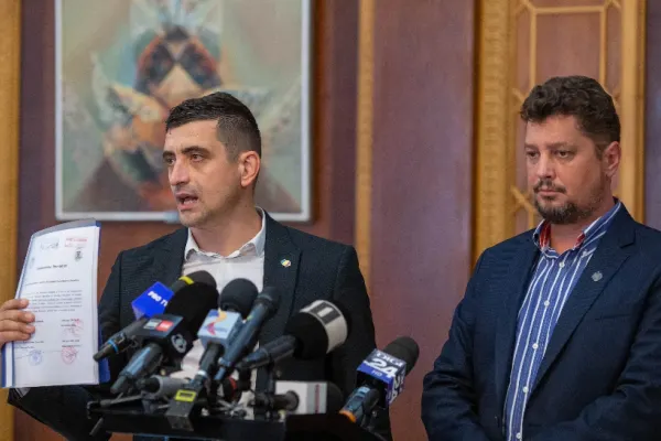 AUR cere grupurilor parlamentare să respecte Constituția și să dezbată moțiunea de cenzură