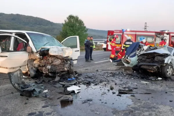 Accident MORTAL pe șoseaua Cluj-Oradea! Două persoane și-au pierdut viața