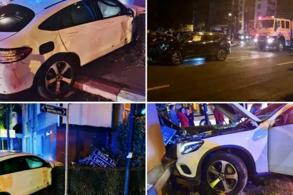 Accident cumplit în Argeș. 2 victime, în urma unui impact violent. Una dintre mașini s-a izbit de un bloc