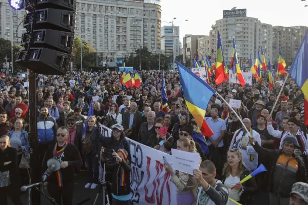 Reacția Jandarmeriei la protestele anti-restricții din Capitală: Încălcarea legii nu va rămâne nesancționată