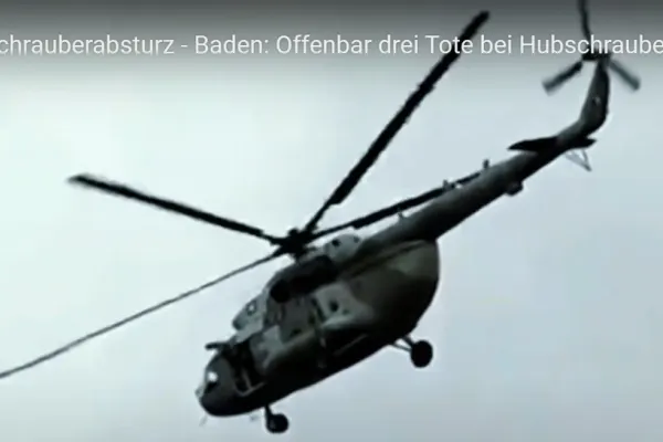 Accident CUMPLIT de elicopter în Germania: 3 persoane și-au pierdut viața
