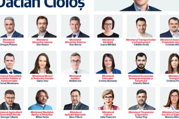 USR a depus în Parlament lista miniștrilor Cabinetului Cioloș și programul de guvernare. Ce șanse are Guvernul să treacă