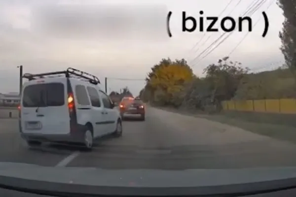 VIDEO - Depășire criminală - La un pas de tragedie pe DN1 - Accident evitat la limită